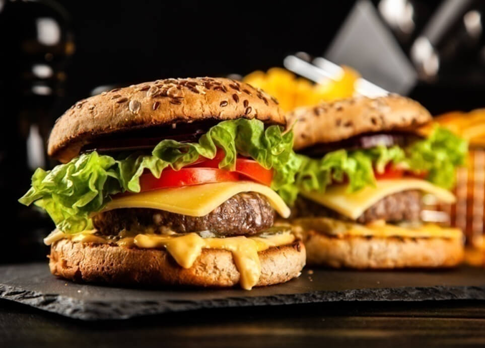 livraison burgers à  la plaine saint denis